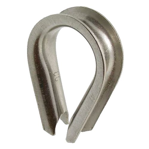 [OB-250331] Guardacabo Inoxidable 3/8" OBI Caja 10 Pzas para Cable de Acero Inox
