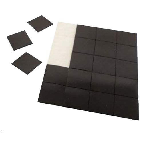 [OB-255535] Imán Adhesivo Cuadrado 24×10×1 mm Blister 60 Pzas OBI para Manualidades