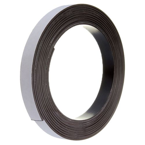[OB-255519] Imán Adhesivo en Rollo 20×1.2 mm × 1.5 m OBI para Exhibidores y Menús