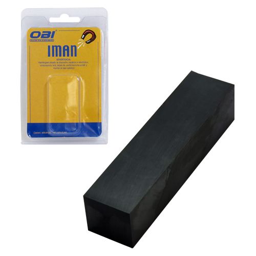 [OB-255564] Imán de Ferrita Rectangular 48×10×10 mm Blister 2 Pzas OBI para Motores