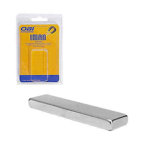 [OB-255603] Imán Neodimio Rectangular 10×5×2 mm Blister 20 Pzas OBI N35