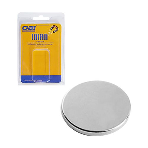 [OB-255586] Imán Neodimio Redondo 6×1 mm OBI Blíster 20 pzas