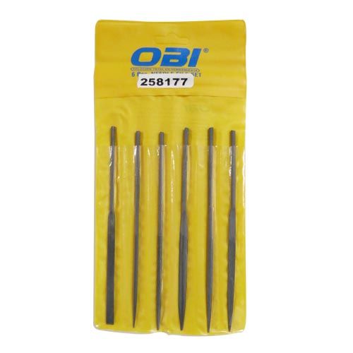 [OB-258177] Lima para Joyero  mm Corte 0 Juego 6 pzas OBI