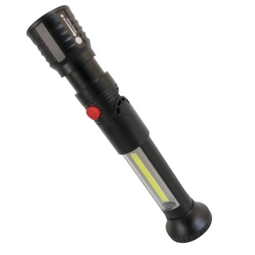 [OB-258707] Linterna con Imán LED + Emergencia + Enfocable OBI