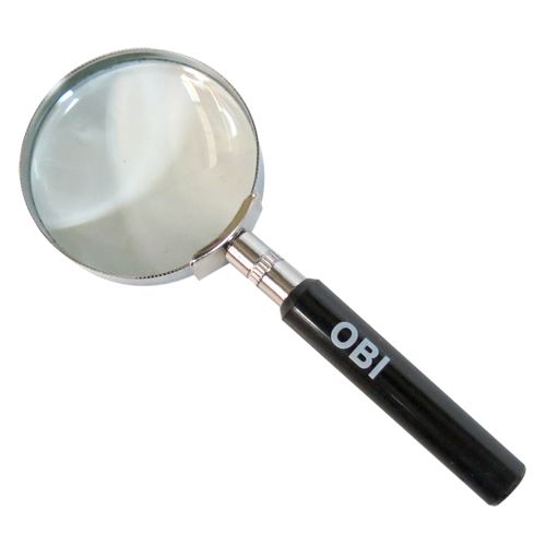 [OB-260628] Lupa Aro Metálico  mm 5x Vidrio OBI