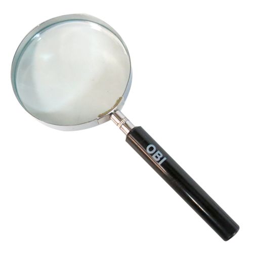 [OB-260630] Lupa Aro Metálico  mm 3x Vidrio OBI