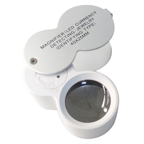 [OB-260667] Lupa Joyero LED+UV 25mm 40x OBI OB-260667