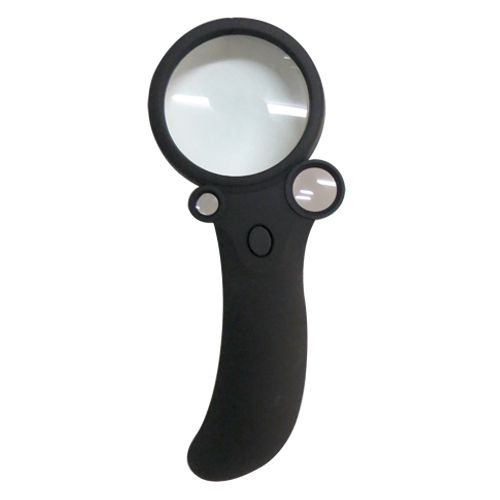 [OB-260561] Lupa Multifuncional 65x20x12mm 3-25-55x LED+UV OBI OB-260561