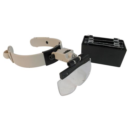 [OB-260506] Lupa Visor Diadema Anteojo 1.2-3.5x LED OBI OB-260506