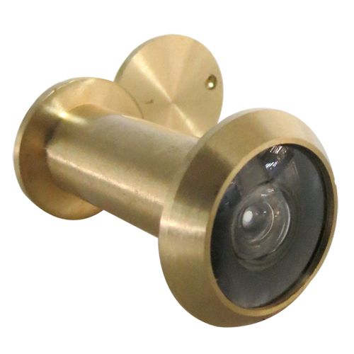 [OB-264516] Mirilla de Puerta 180° Latón Pulido Caja 12 Pzas. OBI OB-264516