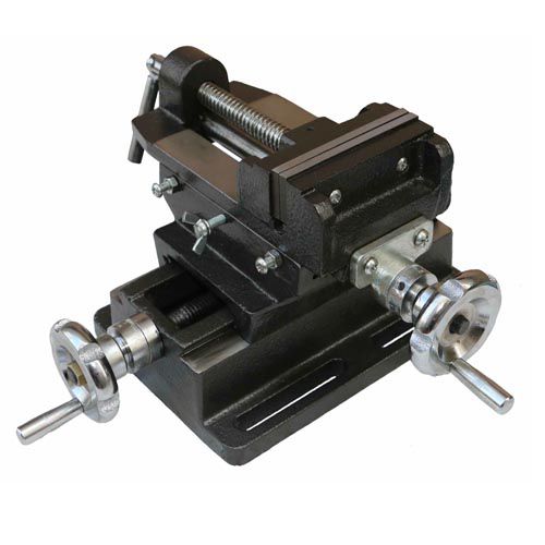 [OB-265534] Morsa de Precisión Cruzada 150 mm OBI para Torno y Taladro de Banco