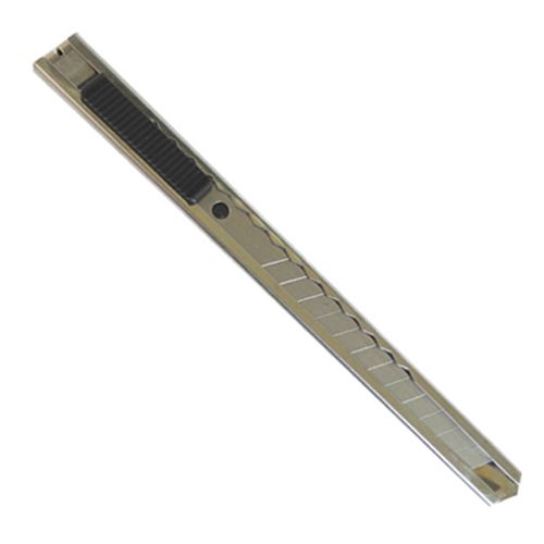 [OB-266126] Navaja Cutter 9 mm Metálica OBI con Clip de Bolsillo