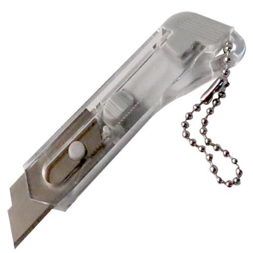 [OB-266113] Navaja Cutter 13 mm OBI con Llavero para Carga y Descarga