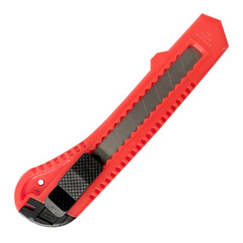 [OB-266120] Navaja Cutter 18 mm OBI Retráctil para Cortes Pesados