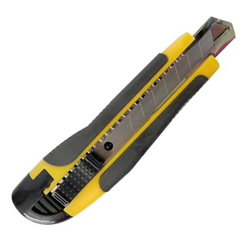 [OB-266122] Navaja Cutter 18 mm Bimaterial Alma Metálica OBI Antideslizante