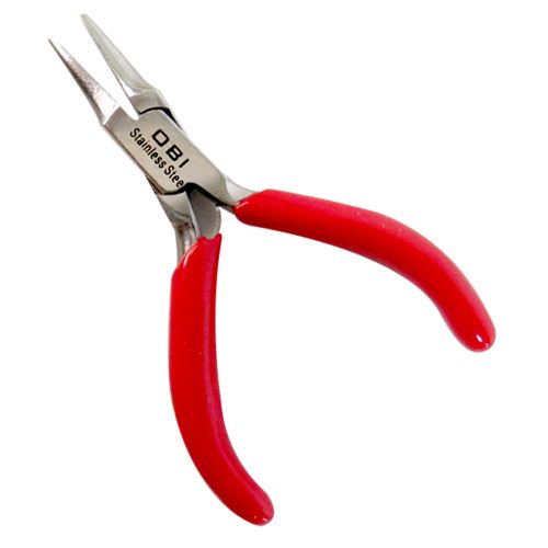[OB-271864] Pinza Media Caña Delgada Mini 3" OBI para Precisión