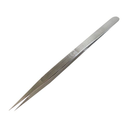[OB-272237] Pinzeta Inoxidable Punta Fina Redonda OBI para Laboratorio