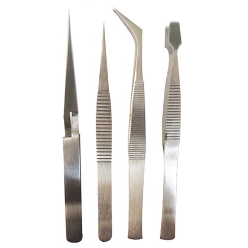 [OB-272223] Juego 4 Pinzetas Hobby OBI para Modelismo y Artesanía