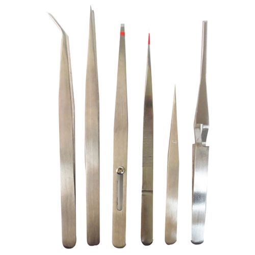 [OB-272225] Juego 6 Pinzetas Hobby OBI para Artesanía y Banco
