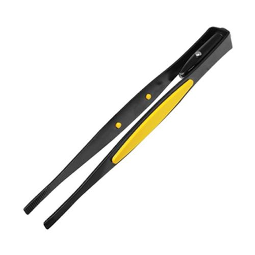 [OB-272247] Pinzeta LED Punta Plana Aserrada 160 mm OBI con Luz