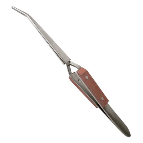 [OB-272219] Pinzeta de Presión Punta Curva OBI para Soldadura