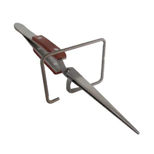 [OB-272249] Pinzeta de Presión Punta Recta con Soporte OBI