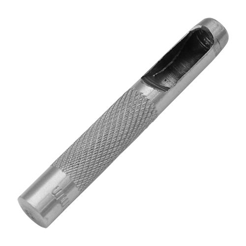 [OB-284512] Sacabocado Recto Moleteado 5 mm OBI para Cuero y Tela Gruesa