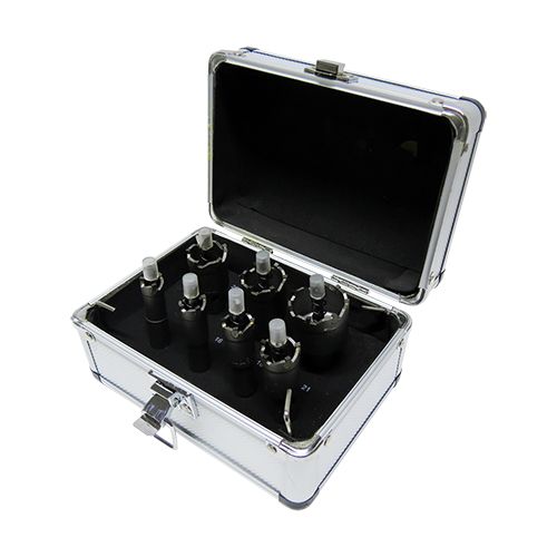 Juego Sierra Copa Carburo Metal OBI 7 pzas para Taladro