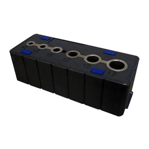 Plantilla V para Taladro OBI 4-12 mm para Centrar Brocas en Redondos