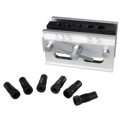 Juego Plantilla Centrante para Taladro OBI 7 pzas para Madera