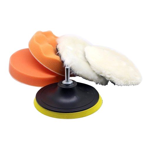 Juego Accesorios Pulir para Taladro 180 mm OBI 6 pzas para Mármol
