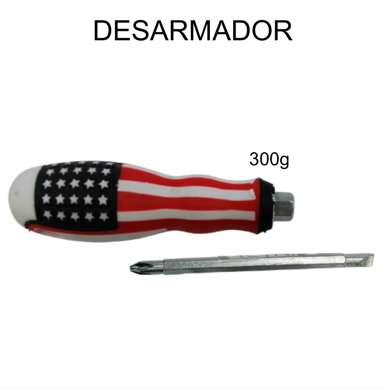 [EB-TL44713] Desarmador (Destornillador) Ajustable 4" Mango Ergonómico — Caja x240 pzas