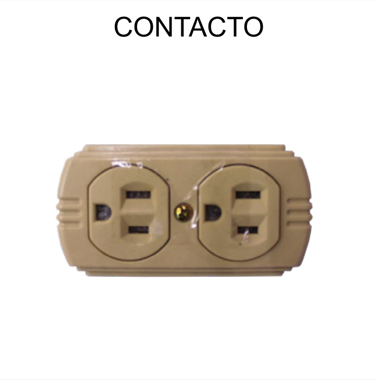 Contacto Uso Rudo Industrial Caja 12 Pzas 110V Taller y Bodega — Caja x300 cajas