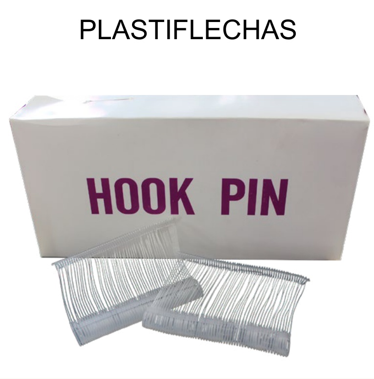 [EB-TL44674] Plastiflechas Circulares (Loop Pin / Hook Pin) Caja 5000 Pzas 50mm — Caja…