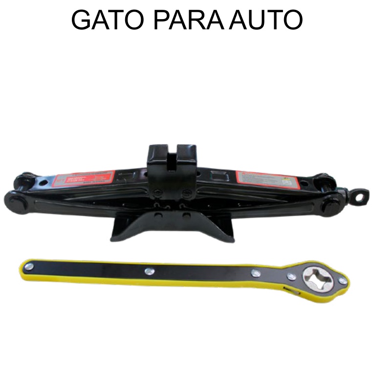 [EB-TL44775] Gato Tijera para Auto 2 Toneladas con Llave Mecánica — Caja x10 pzas