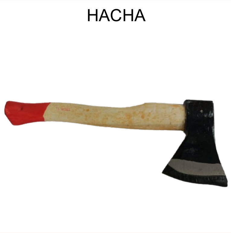 [EB-TL40961] Hacha TOOLMAX 600g Mango Madera para Leña y Campo — Caja x24 pzas