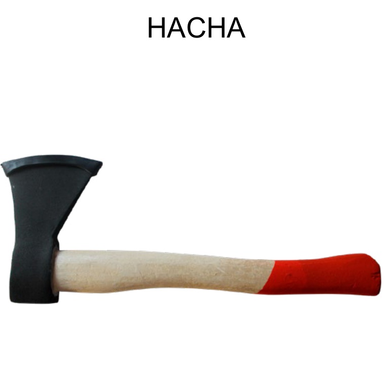 [EB-TL40962] Hacha TOOLMAX 800g Mango Madera Trabajo Pesado Leña y Rancho — Caja x24 pzas