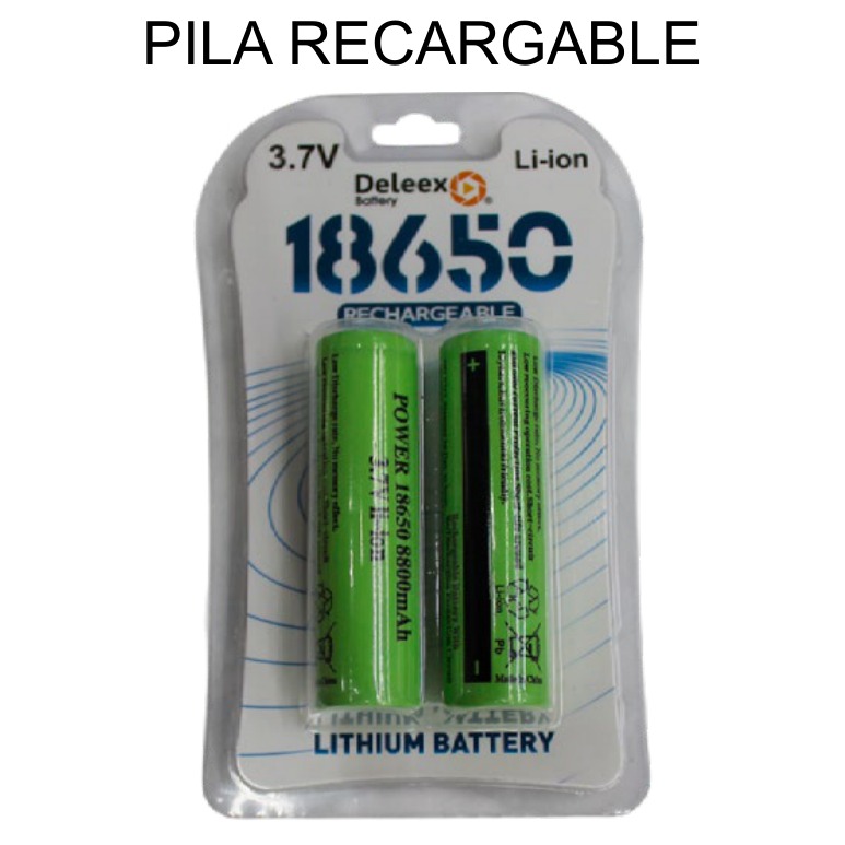 [EB-EP31339] Pila Recargable 18650 Li-Ion 3.7v 8800mAh — Caja x330 pzas