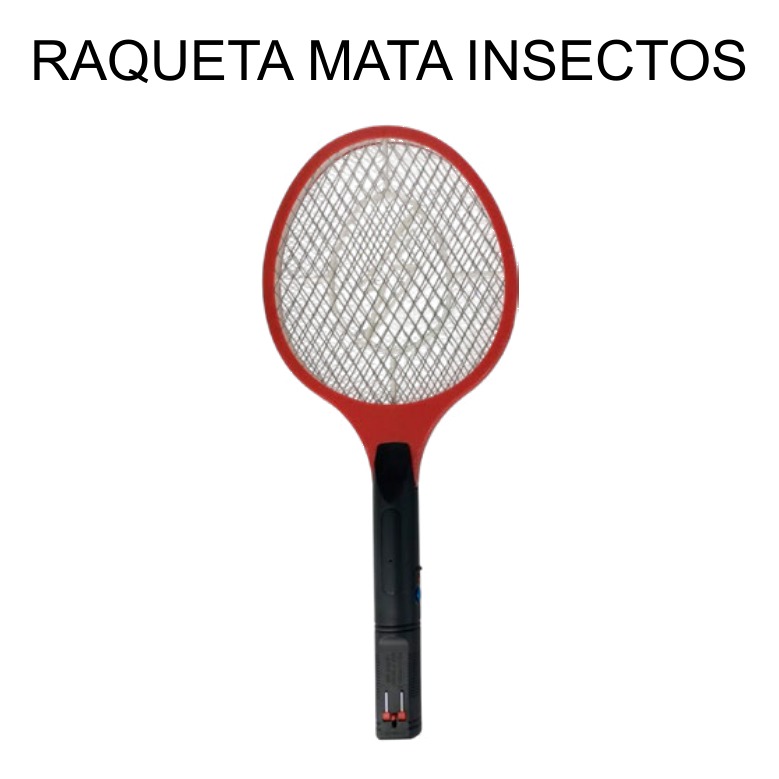 [EB-EP31951] Raqueta Mata Insectos Eléctrica 55cm — Caja x60 pzas