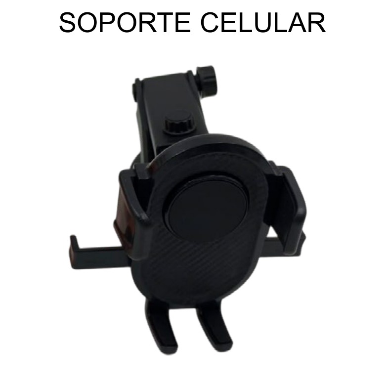 [EB-EP31851] Soporte para Celular para Bicicleta y Moto 8cm — Caja x100 pzas