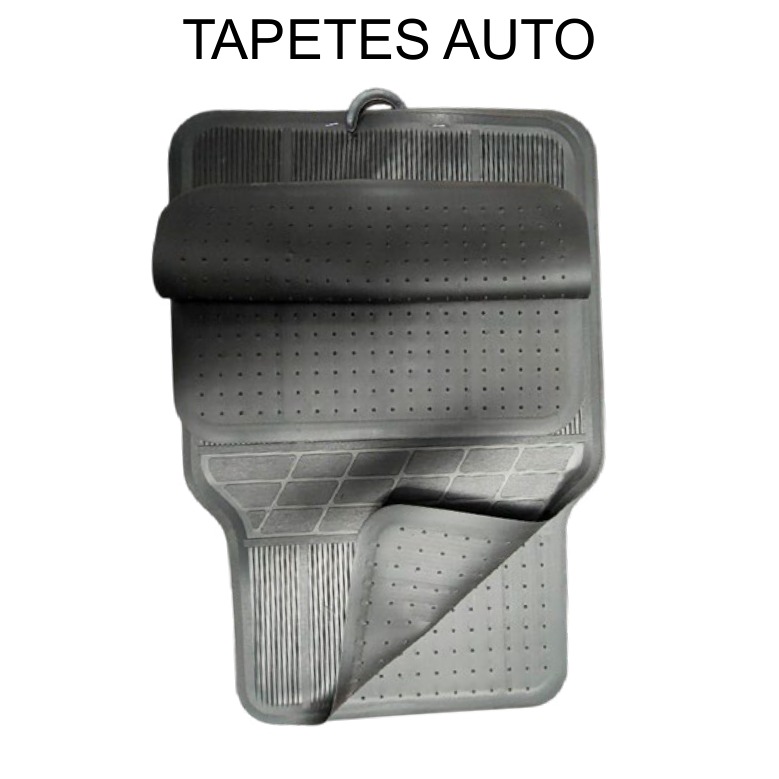[EB-AT7390] Tapetes Plásticos para Auto Juego 4 Piezas Talla Estándar — Caja x20 pzas