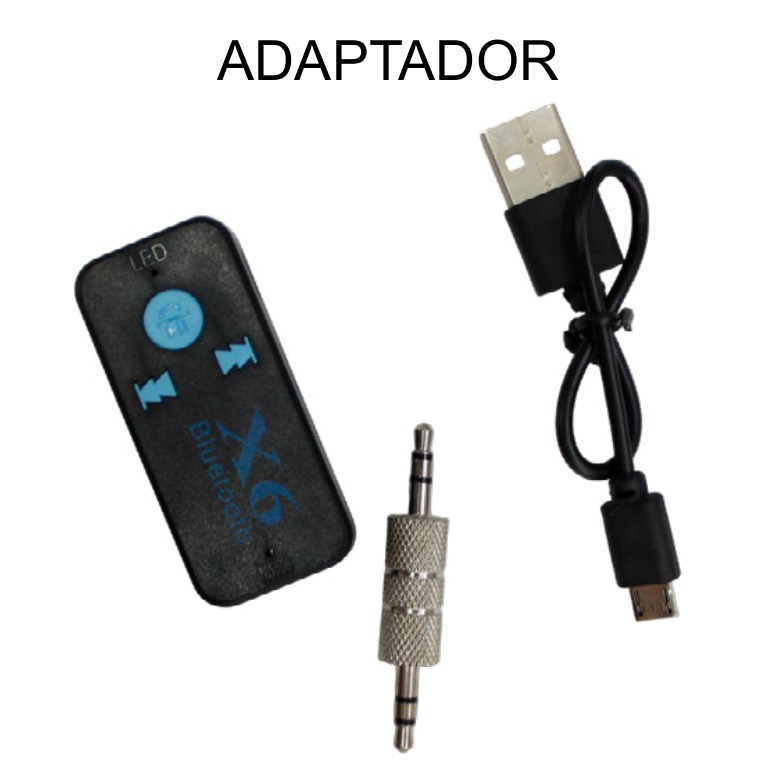[EB-EP31353] Adaptador Bluetooth para Auto Wireless Auxiliar 3.5mm — Caja x500 pzas