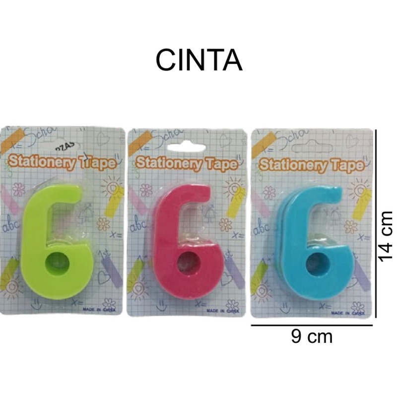 [EB-TL40648] Cinta adhesiva transparente 10m con despachador — Caja x192 pzas