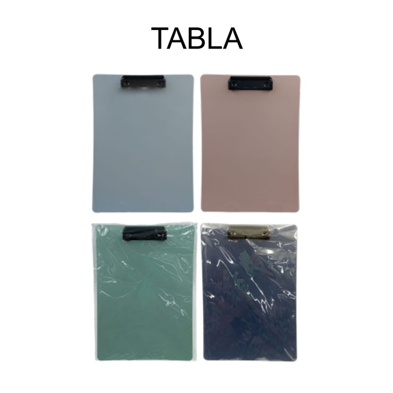 [EB-ST43841] Clipboard tabla clip metálico 23x32cm — Caja x140 pzas
