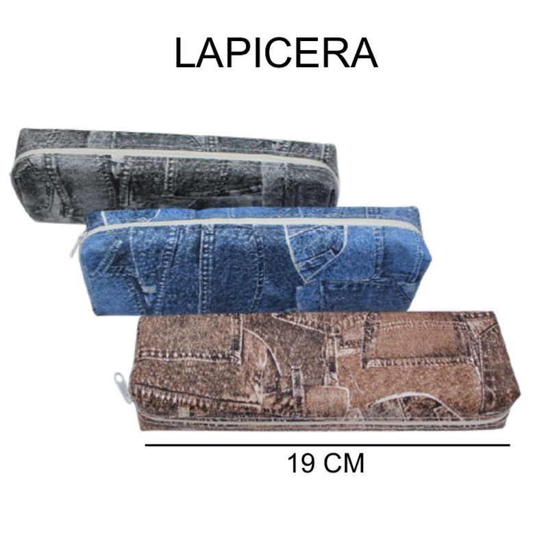 [EB-ST43693] Lapicera escolar estampada diseño pop 19cm — Caja x600 pzas