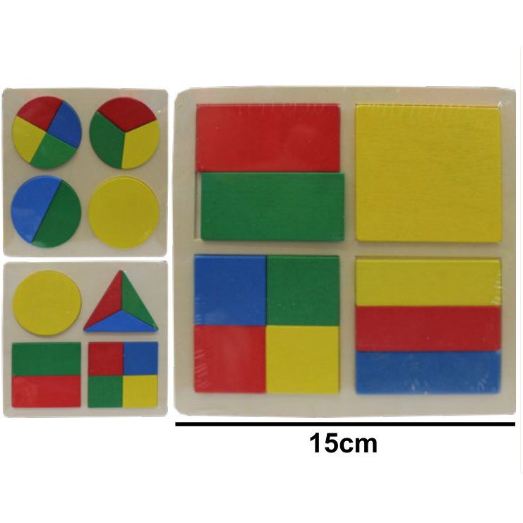 [EB-TY364019] Rompecabezas Madera MDF 15cm Cuadrado — Caja x360 pzas ref.TY364019