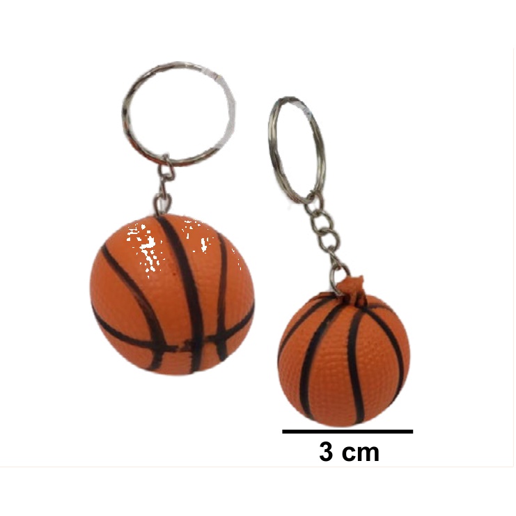 [EB-TY363905] Llavero Pelota Antiestrés 4cm — Bolsa x12 pzas / Caja x2400 ref.TY363905