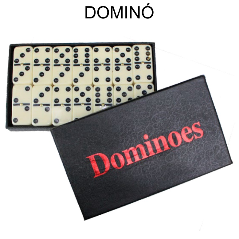 [EB-TY364250] Dominó en caja 18.5×11 cm — Caja x60 pzas