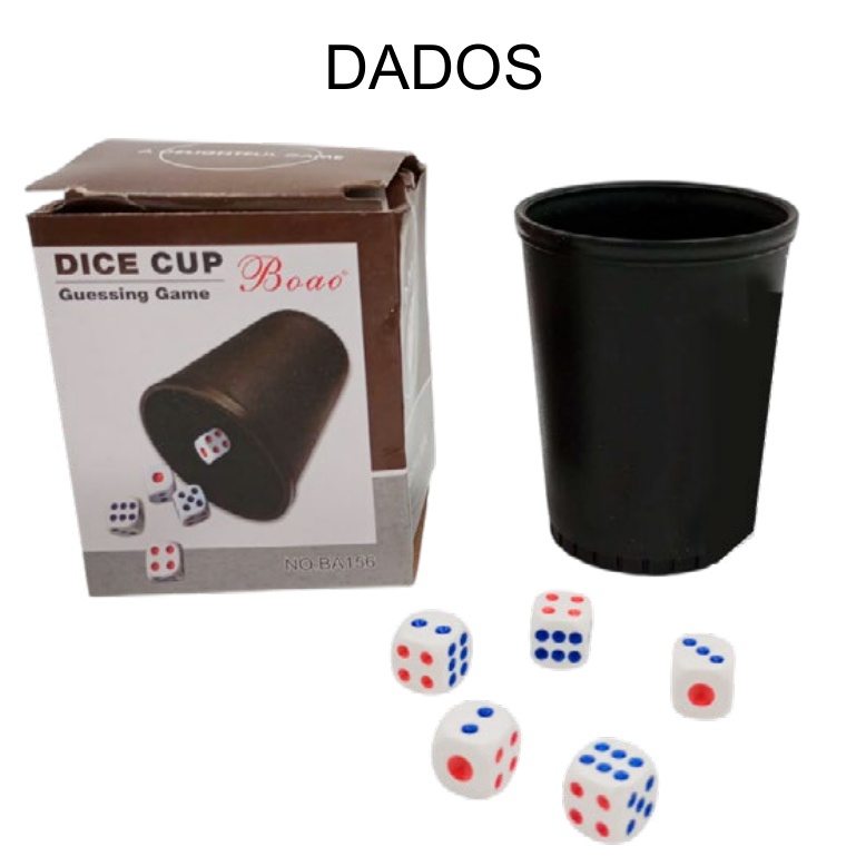 [EB-TY364223] Dados fluorescentes 16mm — Caja x500 pzas