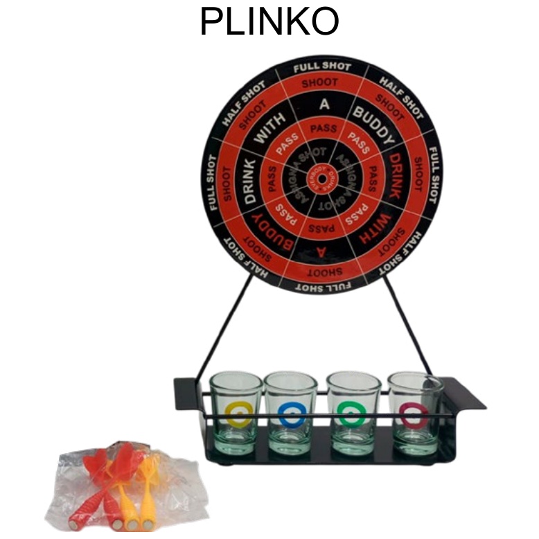 [EB-TY364301] Tiro al blanco Drinko 30×22 cm — Caja x20 pzas